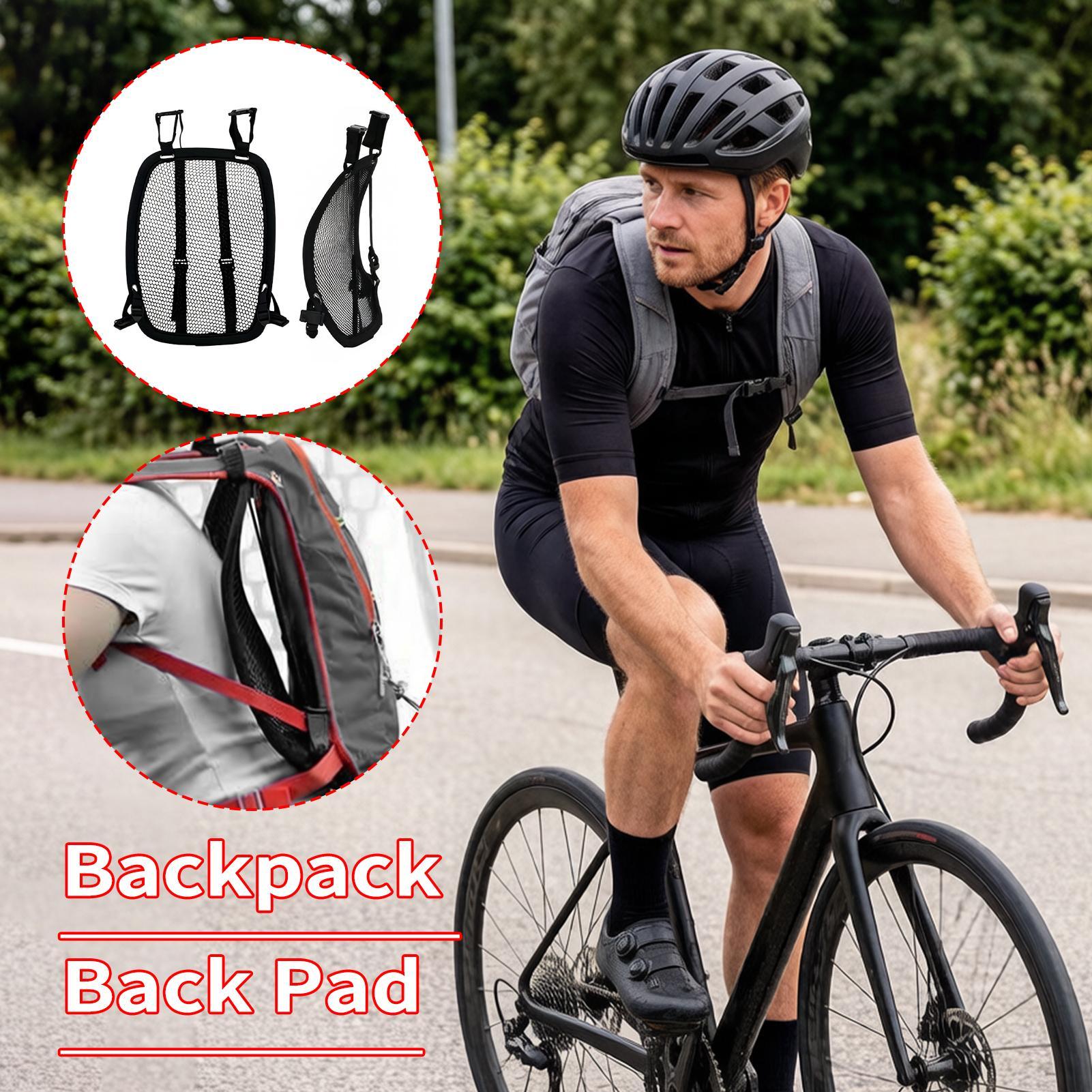 Mesh Back Cushion - Backpack Ventilation Cushion Adjustable Airflow Spacer