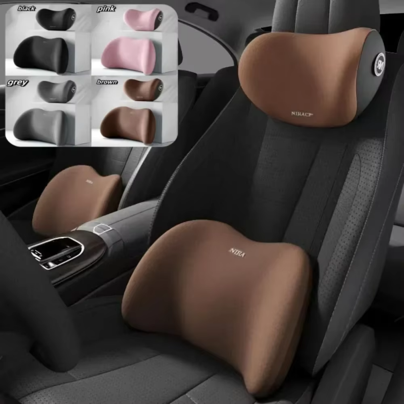 Mesh Back Cushion - LUSQI Amagi Memory Foam Car Headrest