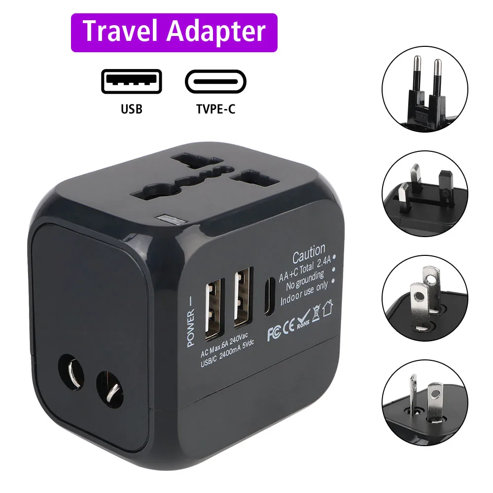 Home Office Uk - All-in-One Wall Travel Charger Adapter -