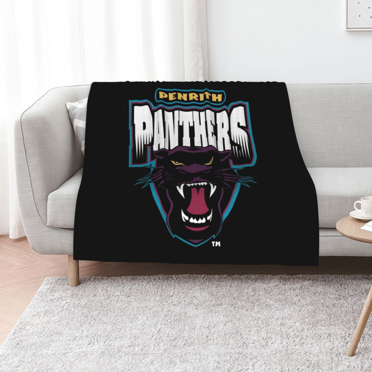 Home Office Logo - penrith city team logo Throw Blanket