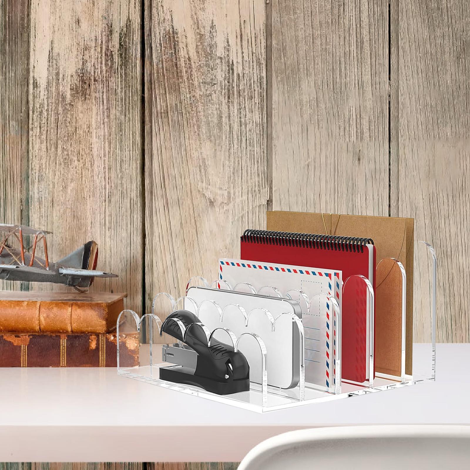 Letter Tray Desk - Acrylic Paper Tray Acrylic Desk Organizer