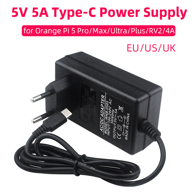 Home Office Uk - Orange Pi 5V 5A Power Supply