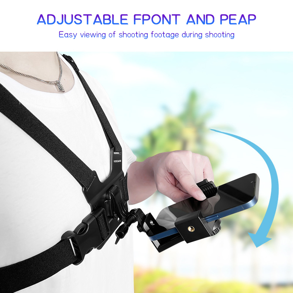 Home Office Gifts - Chest Mount Phone Strap Holder Adjustable