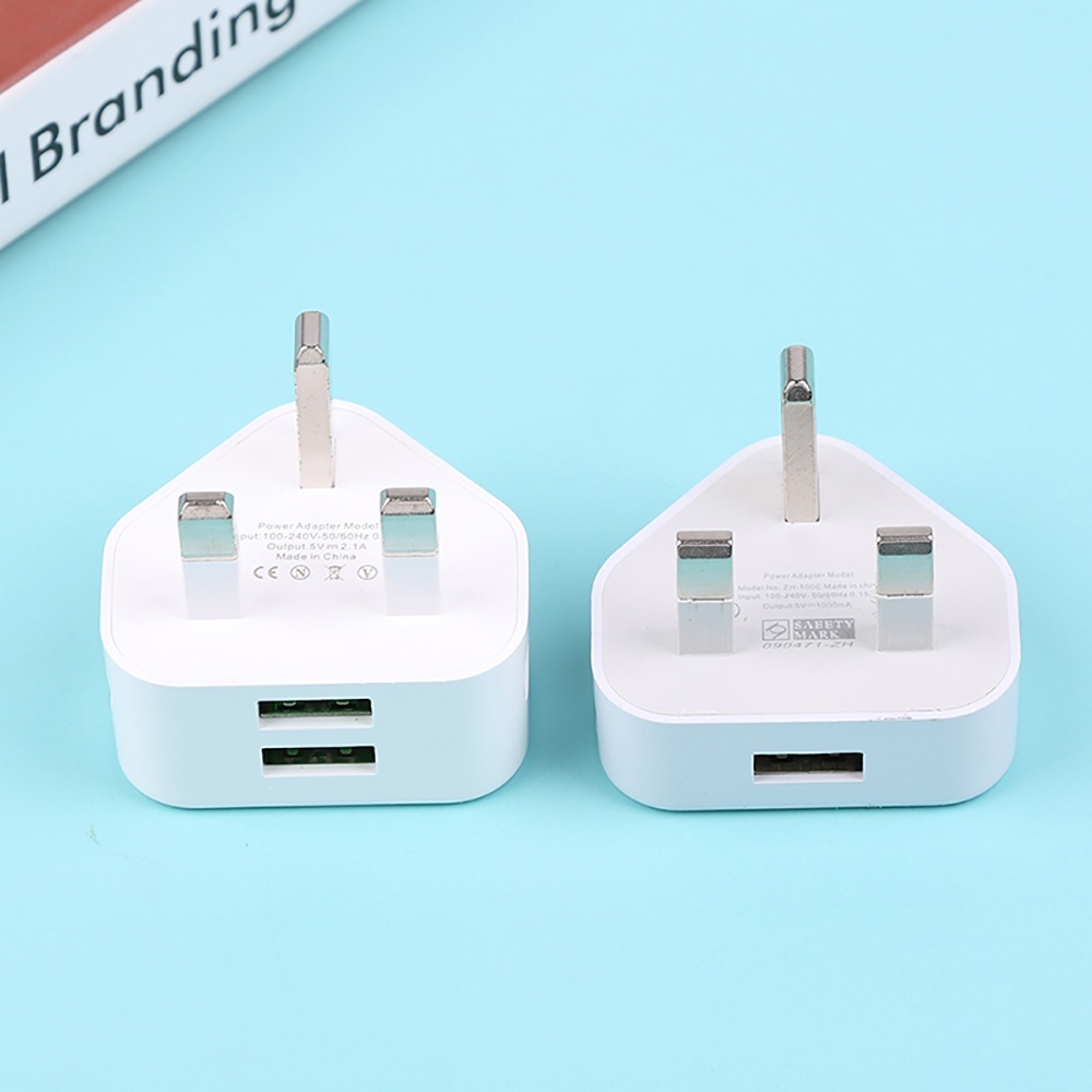 Home Office Uk - 2in1 USB UK Plug 3 Pin