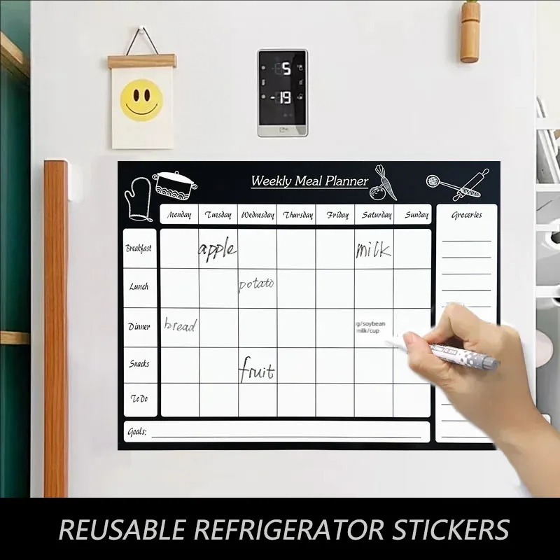 Erasable Week Meal Planner Sof - Whiteboard Magnetic review and price