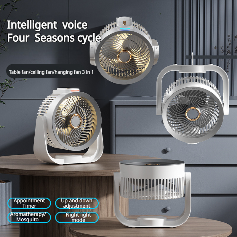 Smart Desk Fan Voice Activated - Home Office Gadgets review and price