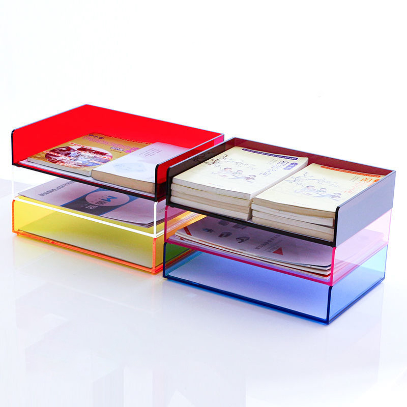Acrylic File Paper Organizer L - Letter Tray Desk review and price