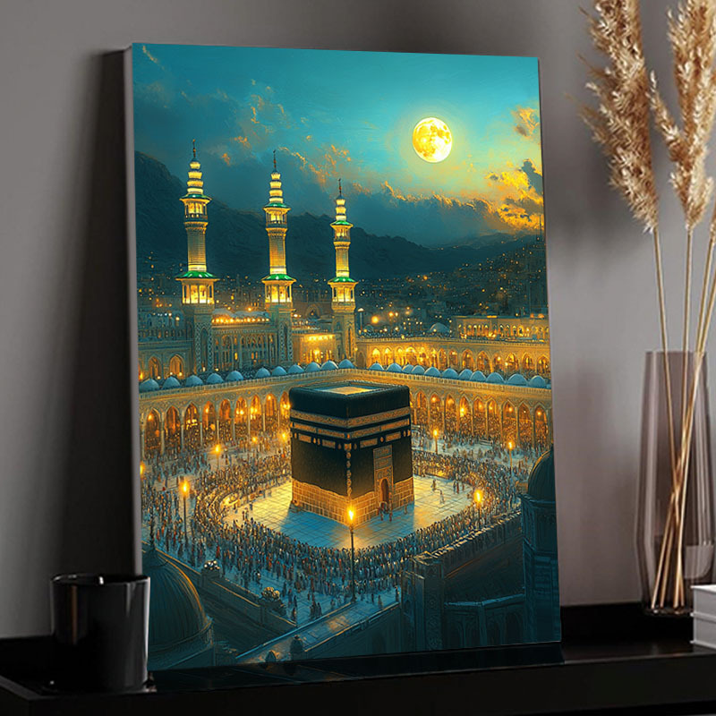 Frameless Canvas Painting: Isl - Home Office With View review and price