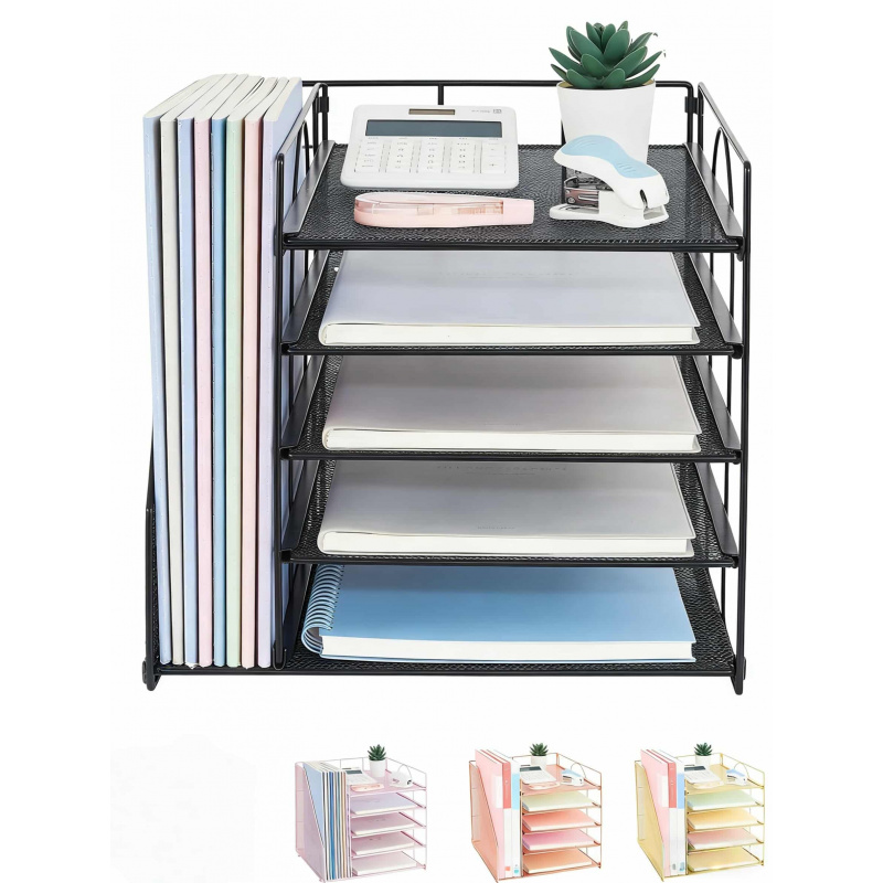 5-Tier Multi-Layer File Rack O - Letter Tray Desk review and price