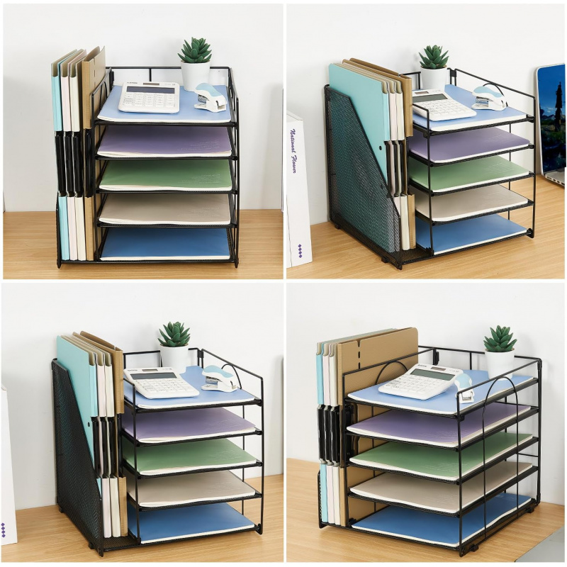 5-Tier Multi-Layer File Rack O - Letter Tray Desk review and price