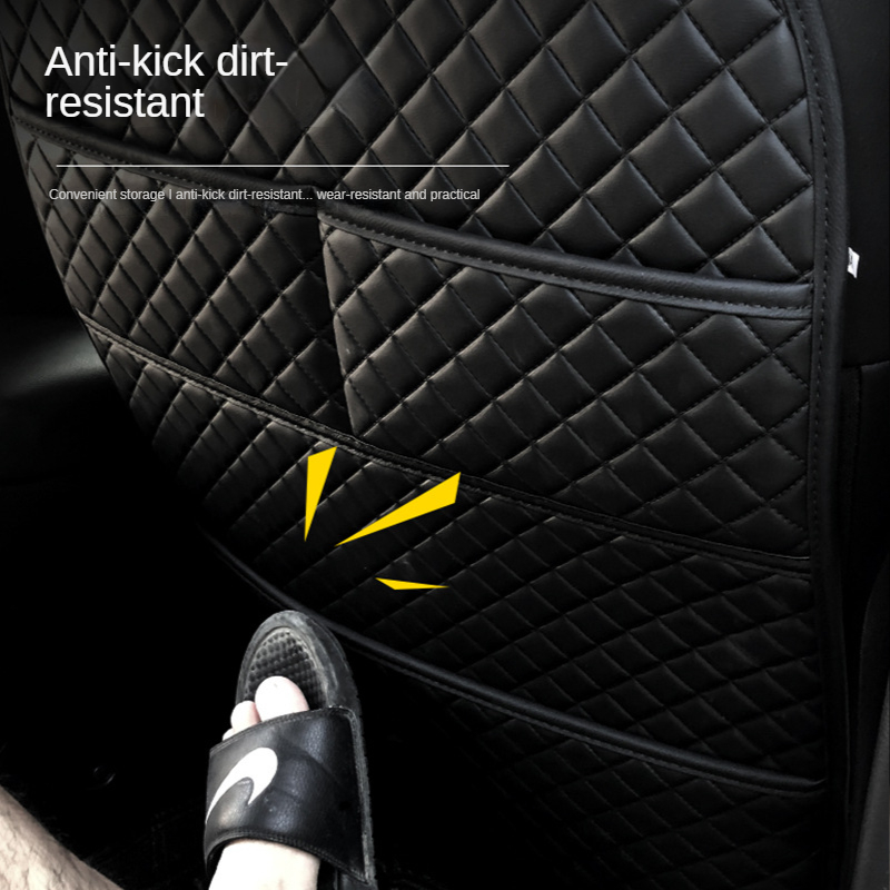 Car Anti Kicks Pad With Organi - Mesh Back Cushion review and price