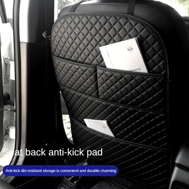 Car Anti Kicks Pad With Organi - Mesh Back Cushion review and price
