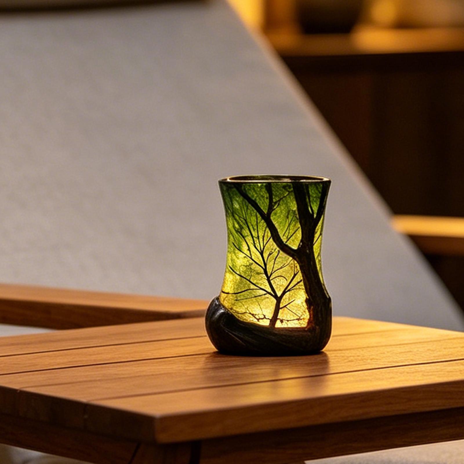 Bedside Table Lamp Forest Nigh - Home Office Gadgets review and price