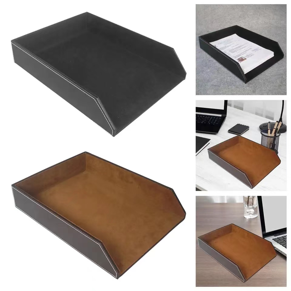 2026 PU Leather Collection Let - Letter Tray Desk review and price