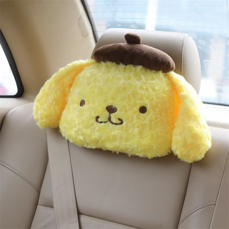 Sanrio Cute Pom Pom Purin   Lo - Mesh Back Cushion review and price