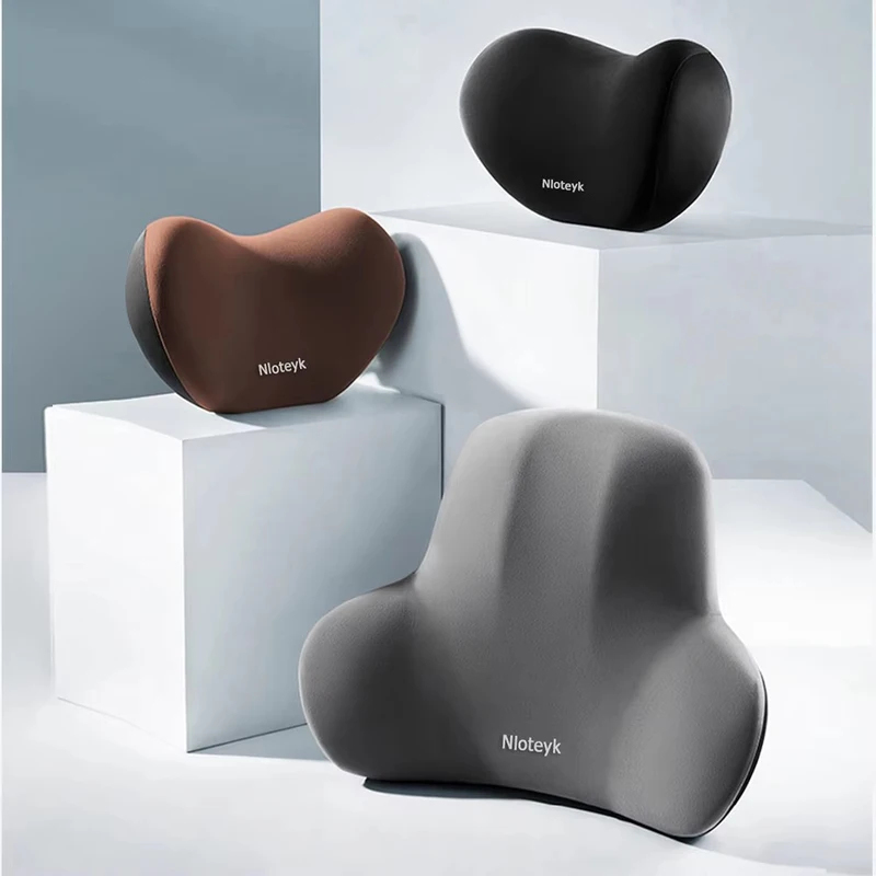 Car Neck Pillow Memory Foam Pr - Mesh Back Cushion review and price