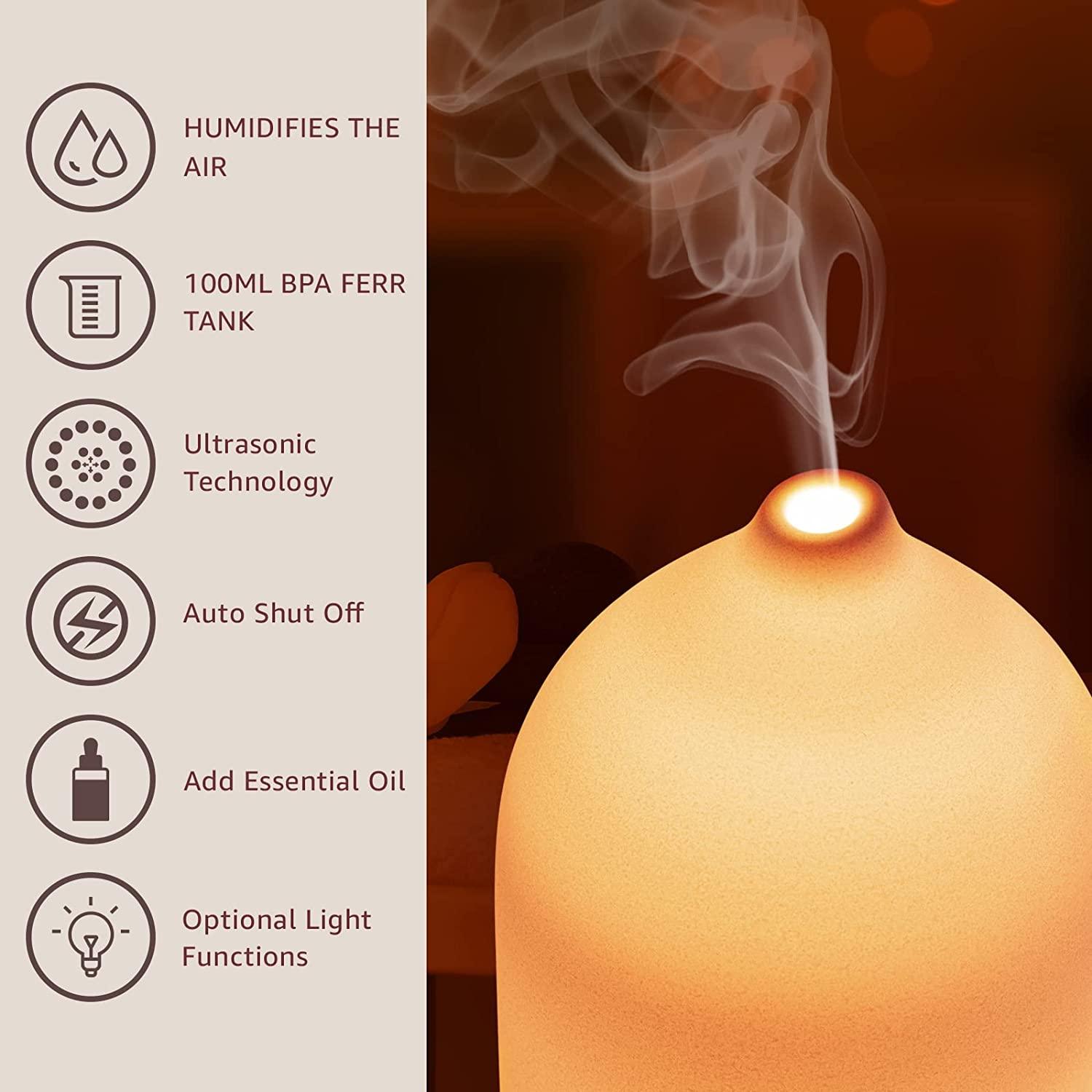 100ml Ceramic Essential Oil Di - Home Office Gadgets review and price