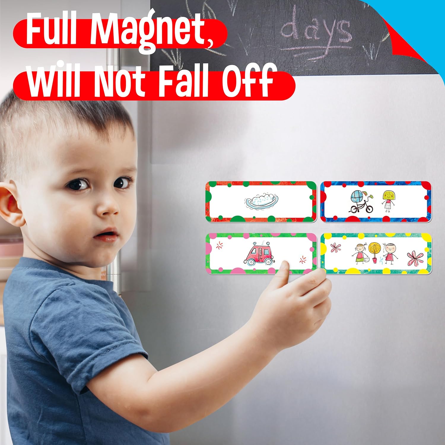 54Pcs Magnetic Name Tags, Dry  - Whiteboard Magnetic review and price