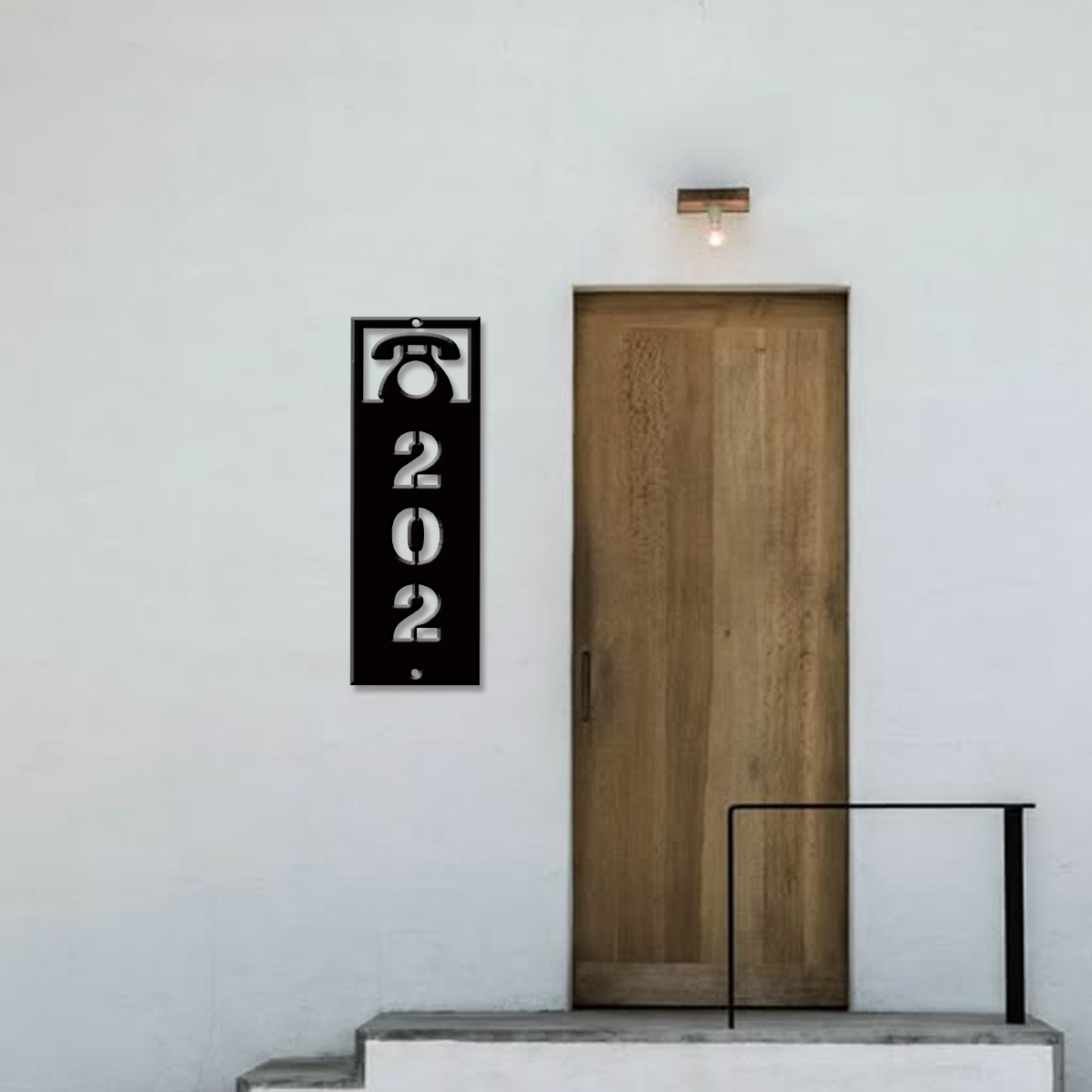 1Pc Custom modern Metal Street - Address Home Office review and price