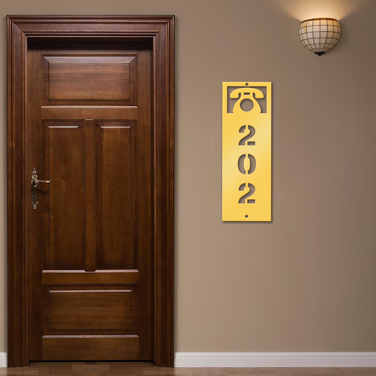 1Pc Custom modern Metal Street - Address Home Office review and price