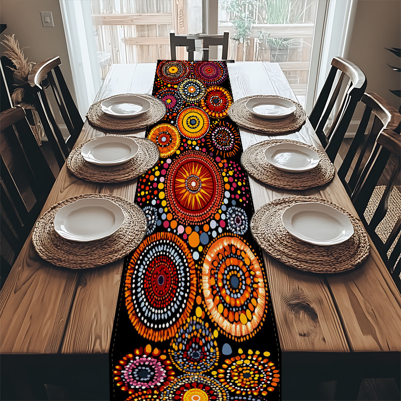 Mandala Dot Art Table Runner S - Home Office News review and price