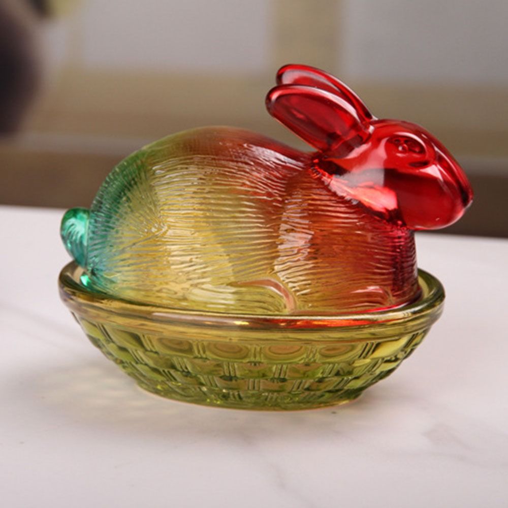 New Rabbit-Shaped Glass Candy  - Home Office News review and price