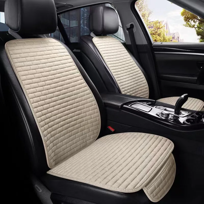 Luxury Linen Car Seat Cover Fo - Mesh Back Cushion review and price