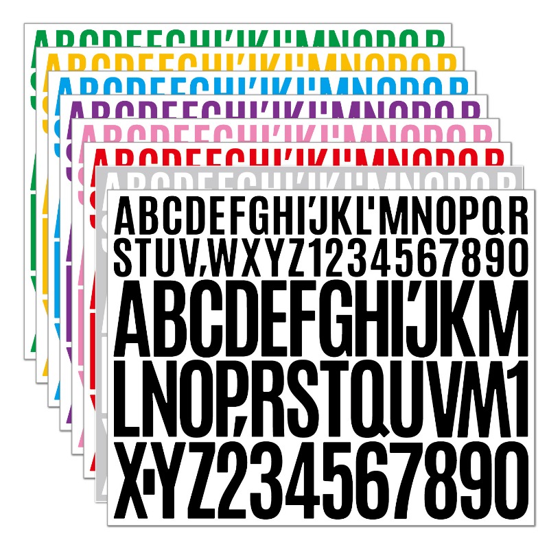 1+2 Inch Mixed Alphabet Number - Letter Tray Desk review and price