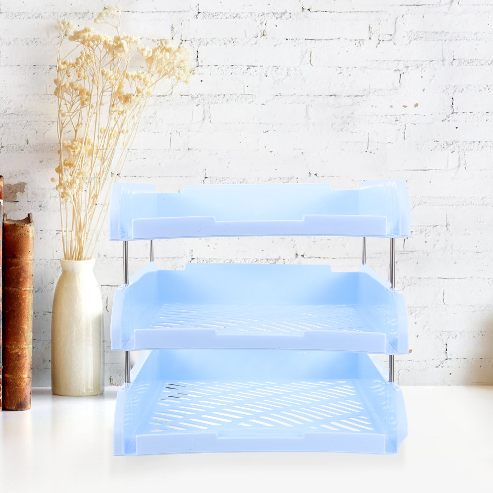 3 Tier Desk Organizer Tray for - Letter Tray Desk review and price