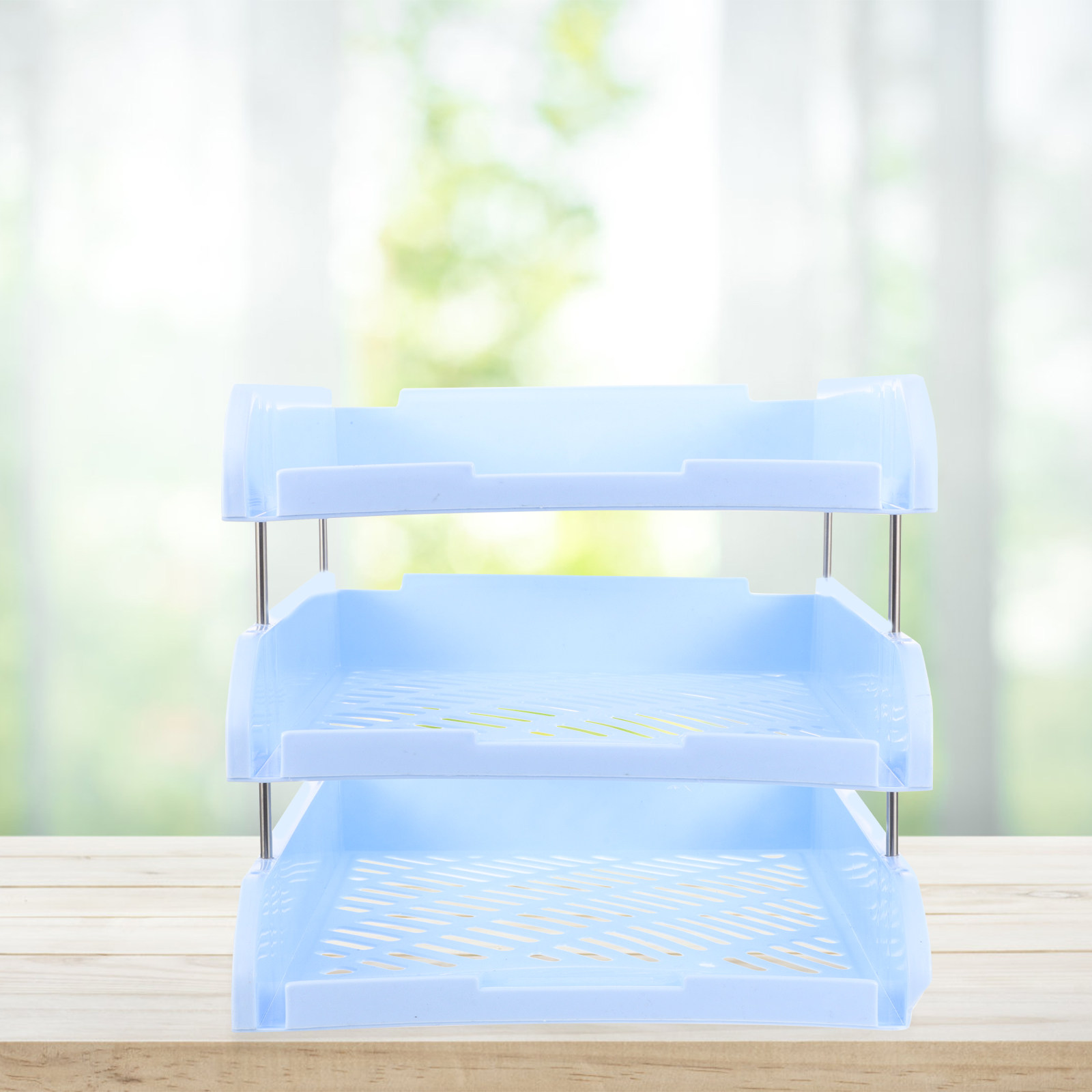 3 Tier Desk Organizer Tray for - Letter Tray Desk review and price