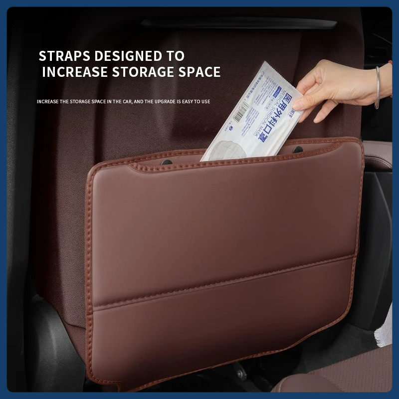 Car Anti-kick Pad Interior Pu  - Mesh Back Cushion review and price