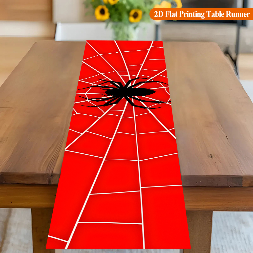 1pc Spider Web With Red Spider - Home Office News review and price