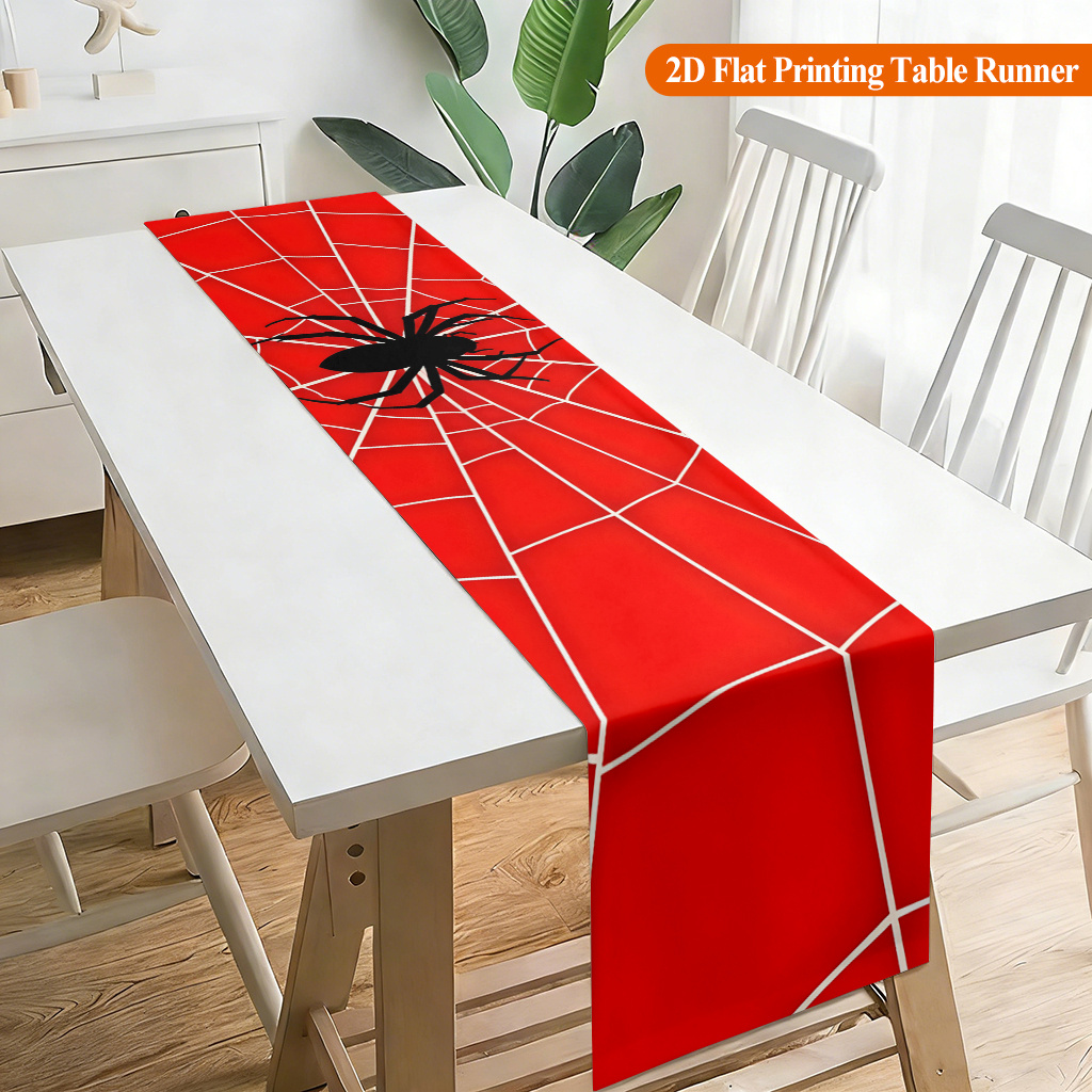 1pc Spider Web With Red Spider - Home Office News review and price