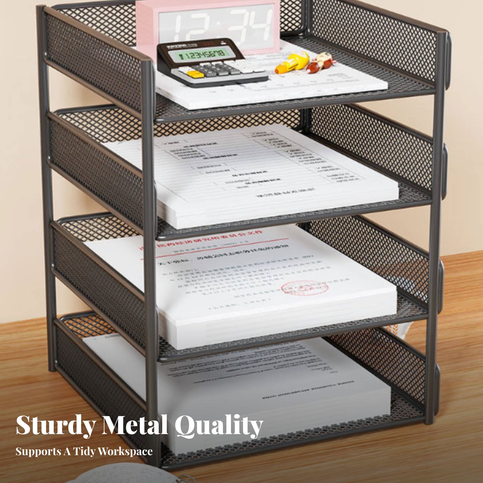 Multi-Tier Letter Tray Space-S - Letter Tray Desk review and price