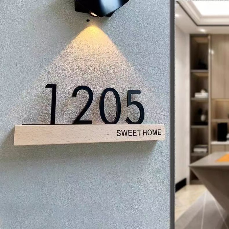 Acrylic Door Plate Shop Sign C - Address Home Office review and price