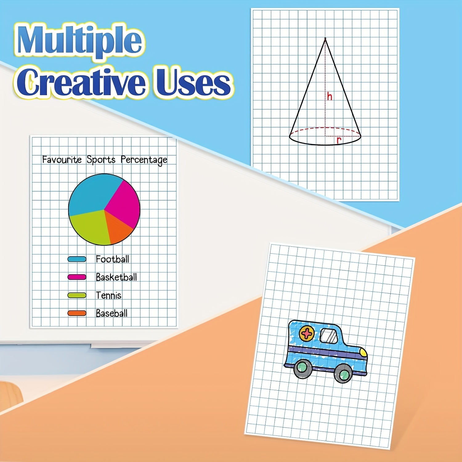 Large Magnetic Grid Writing Bo - Whiteboard Magnetic review and price