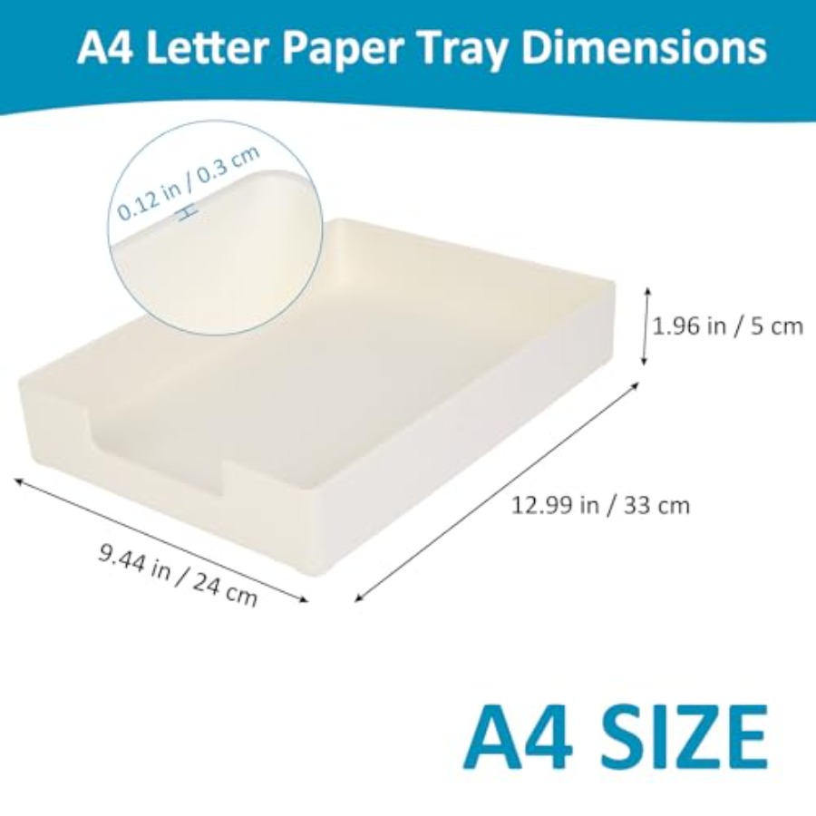 Paper Tray, 1-Pack Letter Tray - Letter Tray Desk review and price