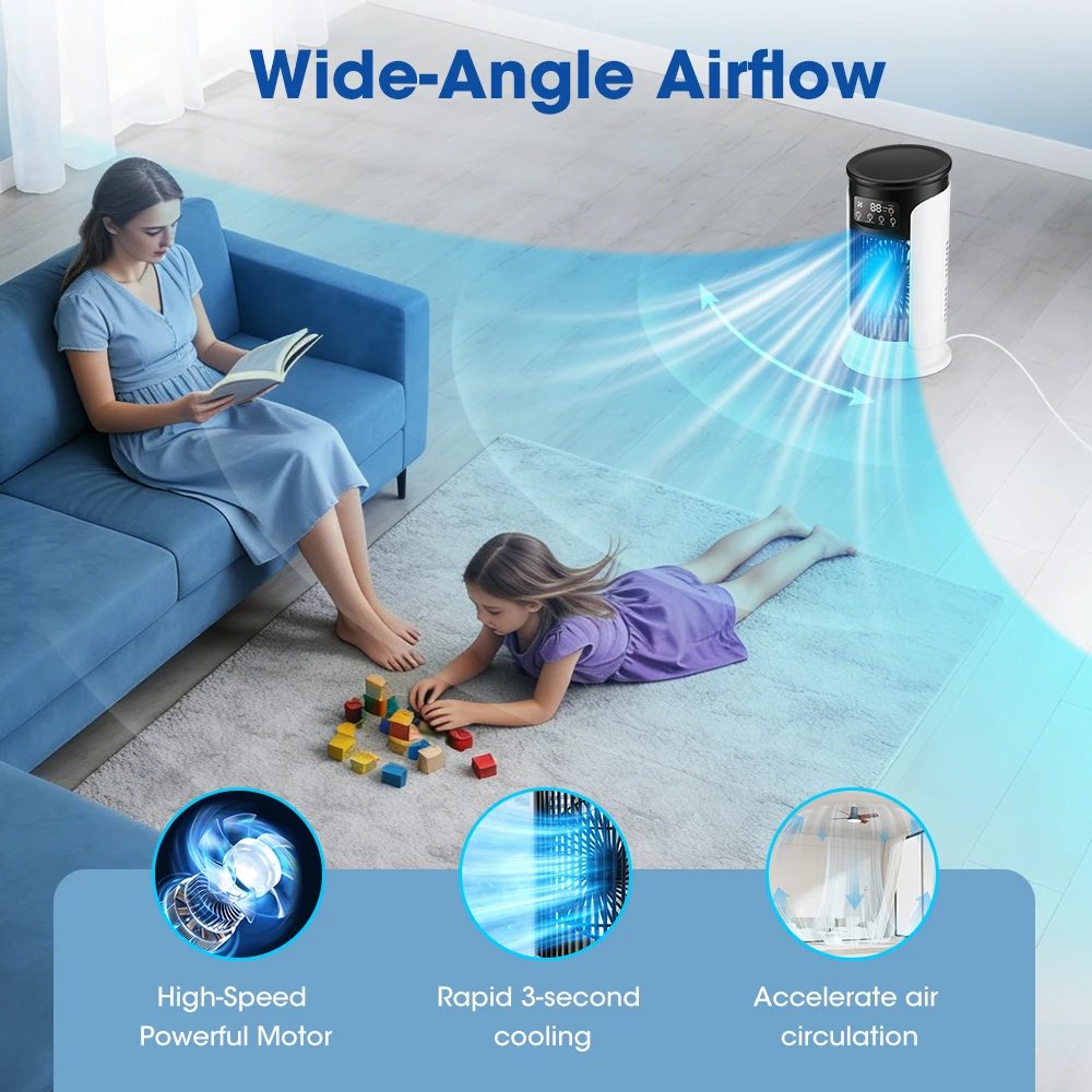 3 In 1 Household Fan Air Condi - Home Office Gadgets review and price