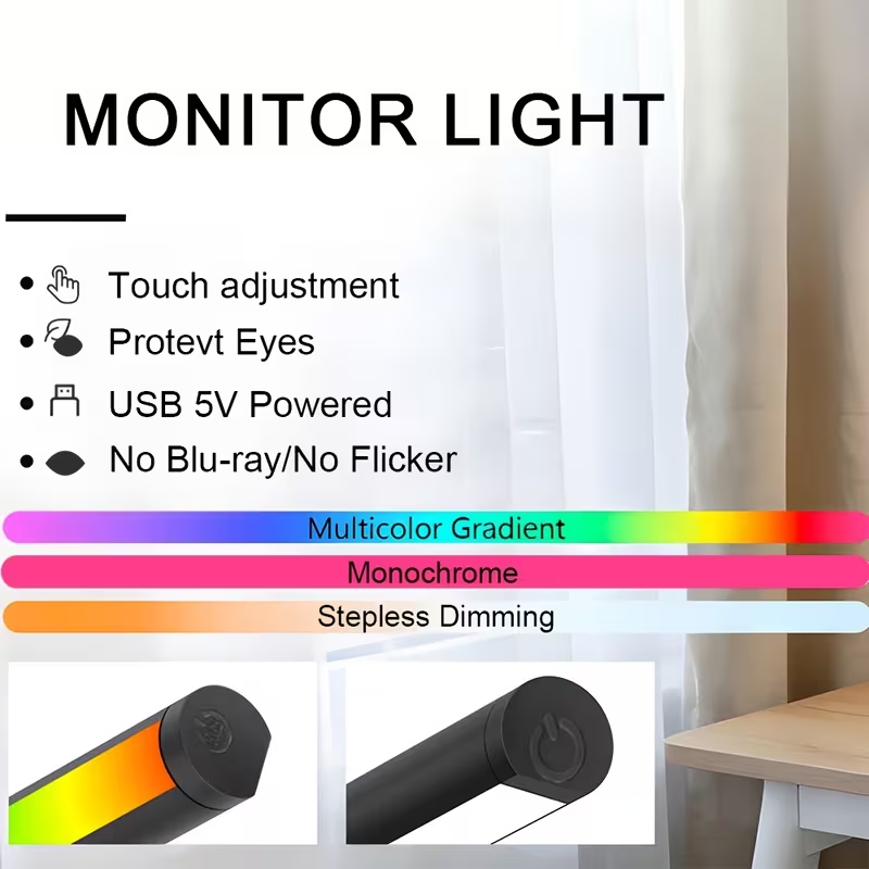 LED Computer Screen Hanging Li - Home Office Gadgets review and price