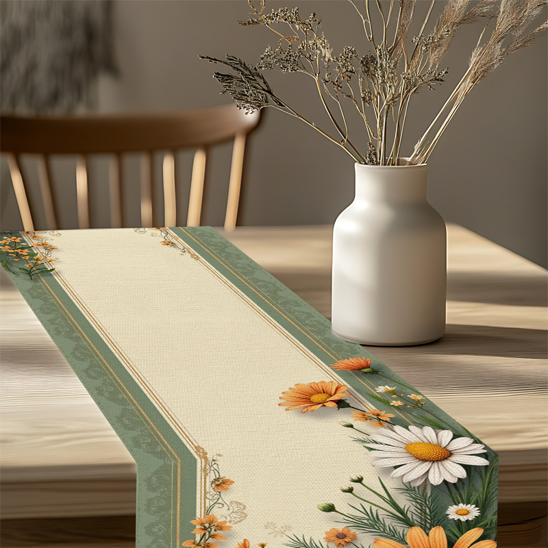 1pc Daisy Sunflower Table Runn - Home Office News review and price