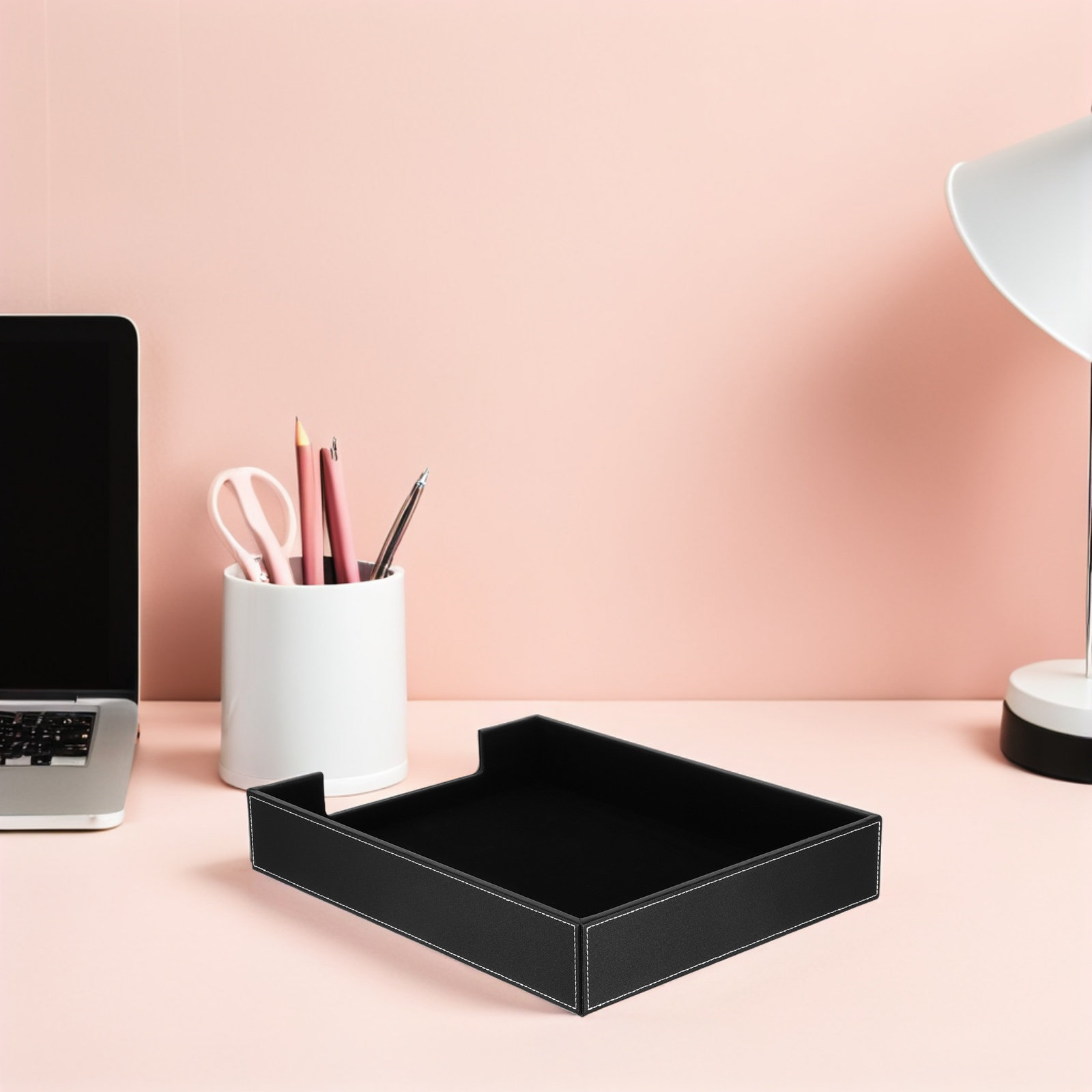 Black Desktop File Organizer T - Letter Tray Desk review and price