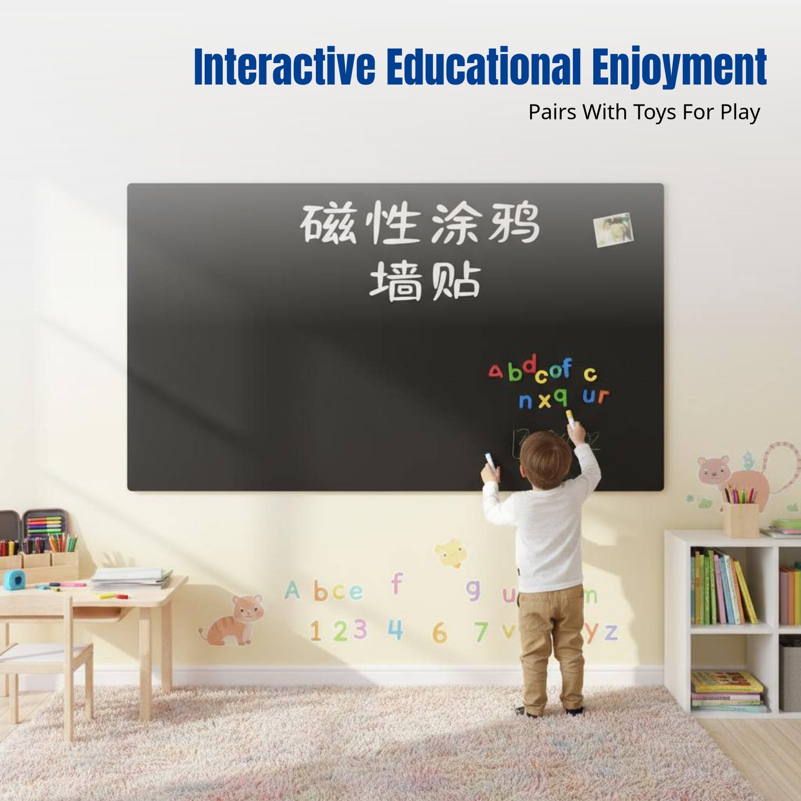 Whiteboard Wall Sticker for Ki - Whiteboard Magnetic review and price